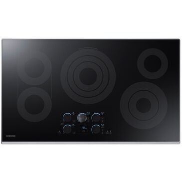 Samsung 36" Electric Cooktop in Stainless Steel, , large