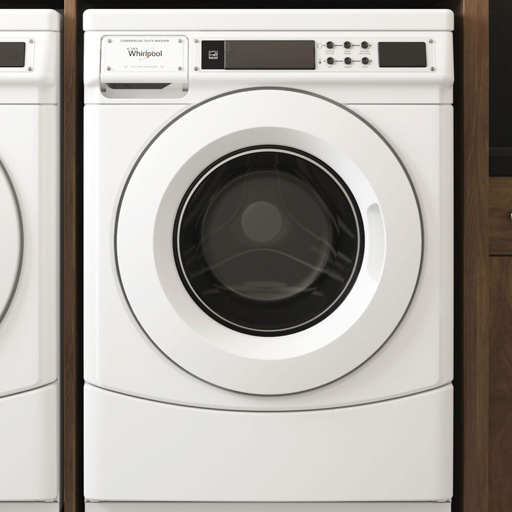 Whirlpool 27" Front Load Washer in White, , large