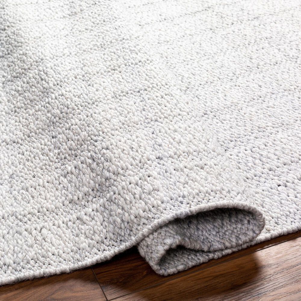 Surya Clover 2&#39; x 3&#39; Light Grey Area Rug, , large