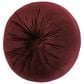 J. Queen New York Montecito 15" Round Throw Pillow in Red, , large