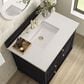 James Martin Vanities Lorelai 36" Single Vanity in Black Onyx with 3 cm Lime Delight Quartz Top, , large