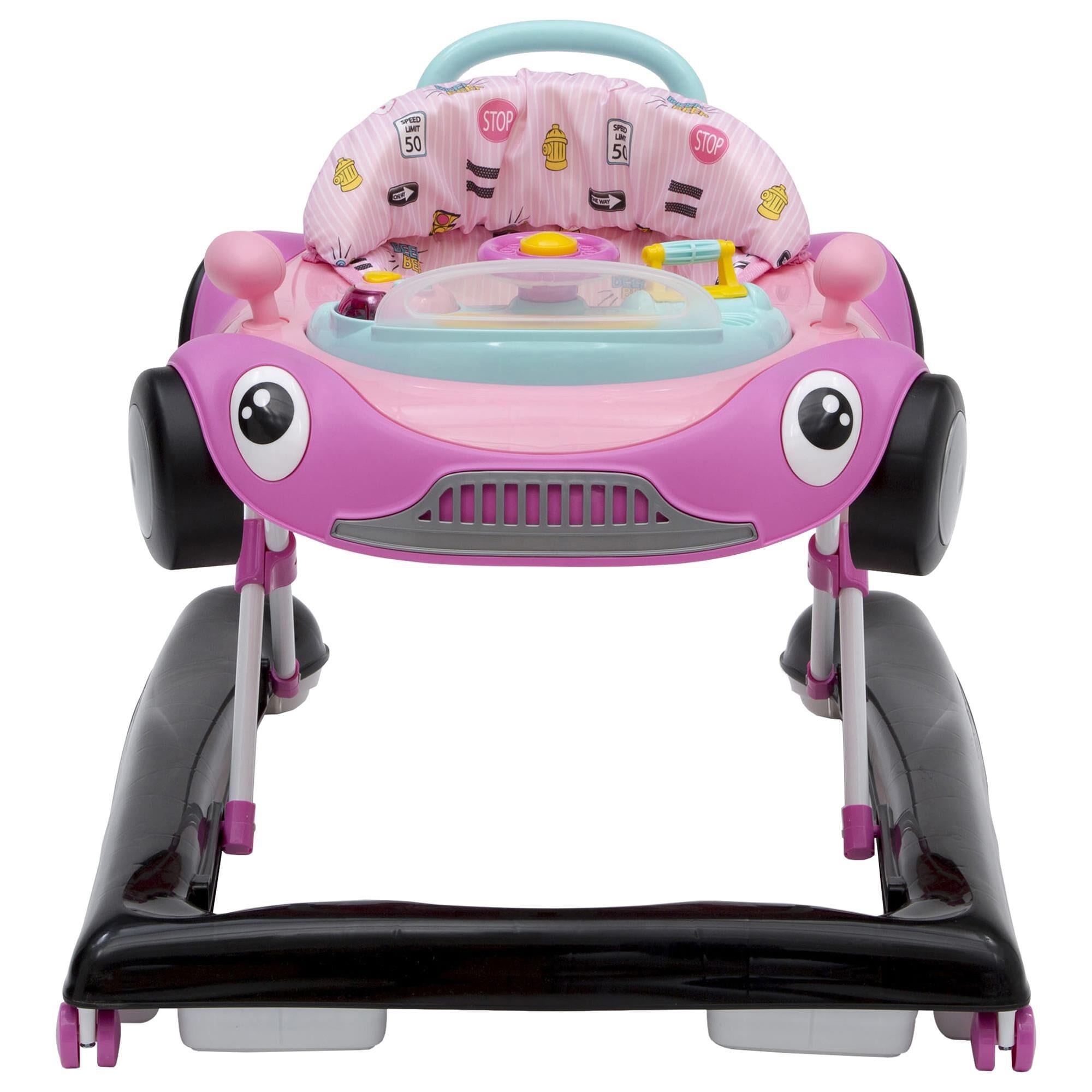 Pink sales baby walkers