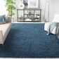 Safavieh August Shag AUG200M 9" x 12" Navy Area Rug, , large