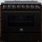 Forno Paolo 36" Freestanding Electric Range in Black, , large