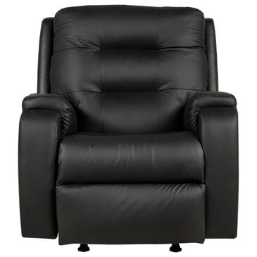 Flexsteel Arlo Power Rocker Recliner in Black, , large