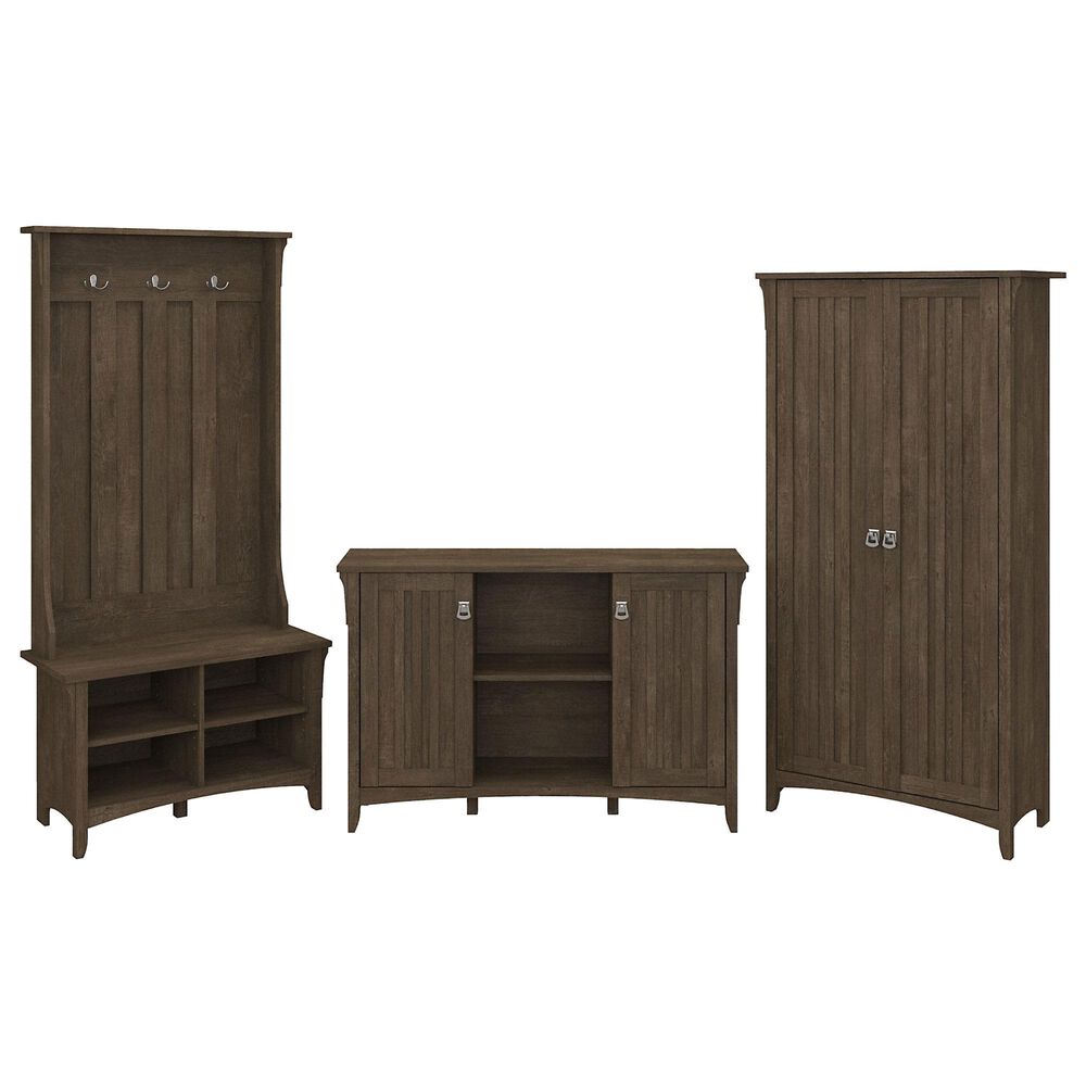 Bush Salinas 3Piece Entryway Storage Set in Ash Brown Nebraska