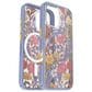OtterBox Symmetry Series Clear Magsafe Case for Apple iPhone 16 in Floral Purple, , large