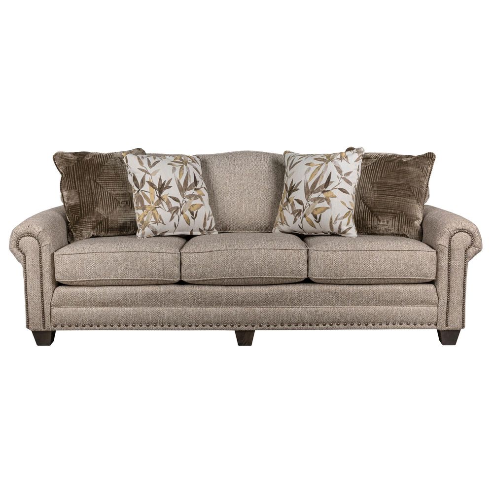 Smith Brothers Stationary Sofa in Brown, , large