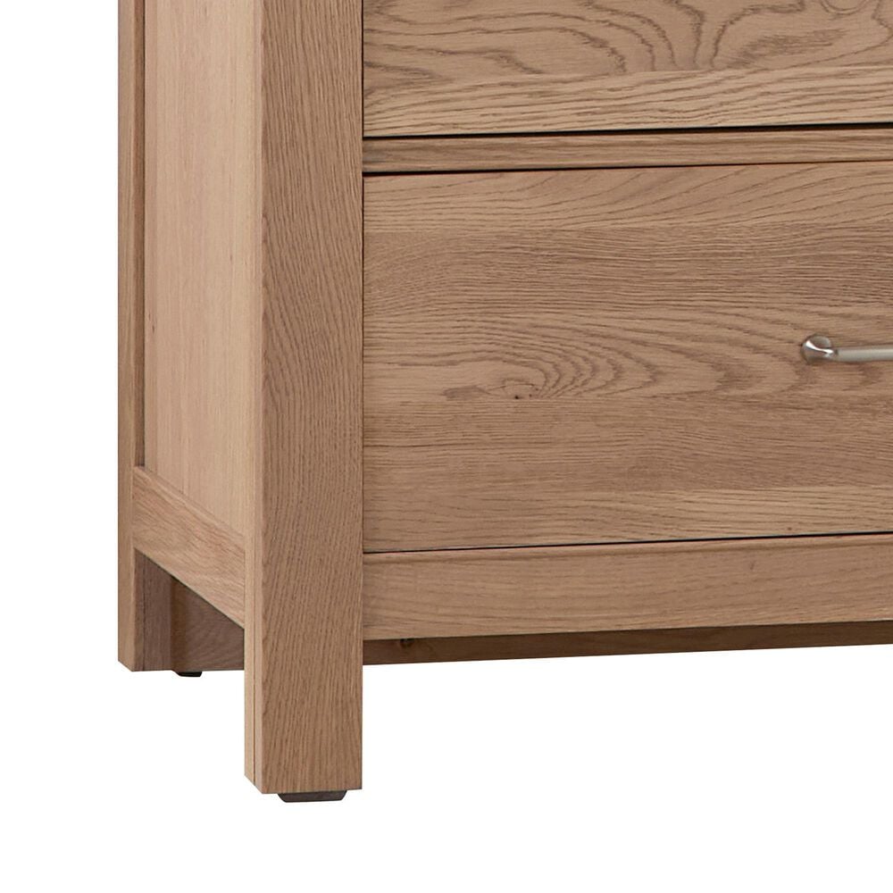 Viceray Collections Tide and Timber 5 Piece Twin Poster Bedroom Set in Clear Oak, , large
