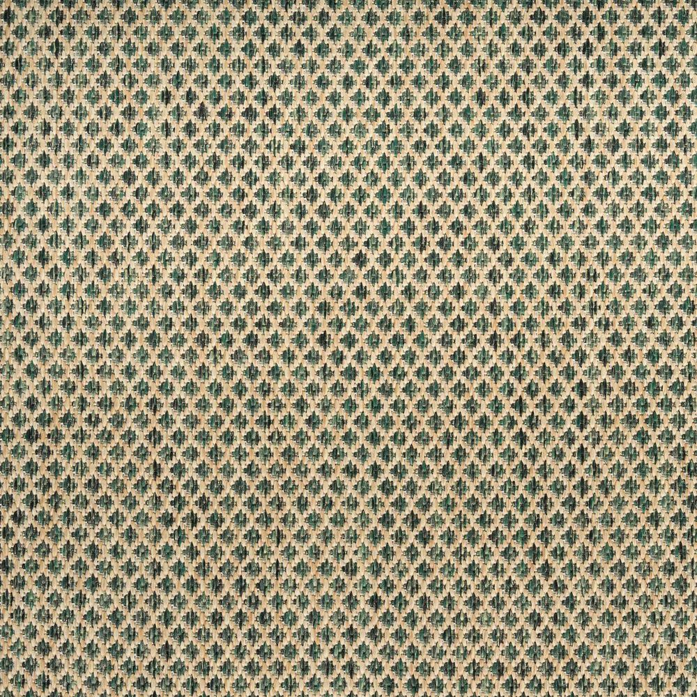 Nourison Courtyard Green 10&#39; x 14&#39; Indoor/Outdoor Area Rug, , large