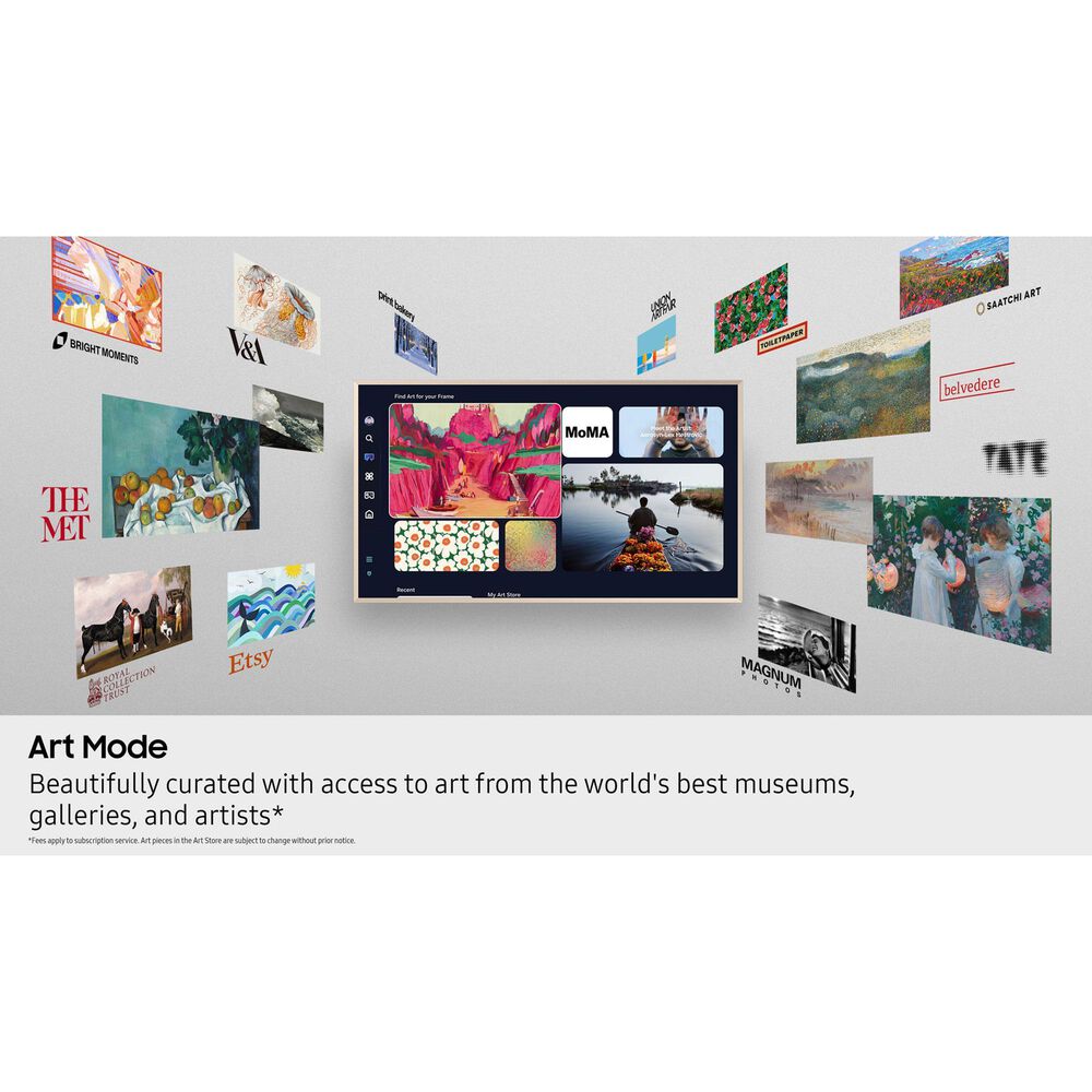Samsung 50&quot; Class LS03FA The Frame QLED HDR - Smart TV with Music Frame in Black, , large