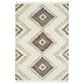 Oriental Weavers Axis AX07A 3"10" x 5"5" Ivory Area Rug, , large