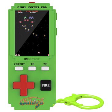 My Arcade Galaga Pixel Pocket Pro Handheld System in Multicolor, , large