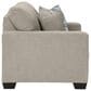 Ashley Deltona Stationary Sofa and Loveseat Set in Parchment, , large