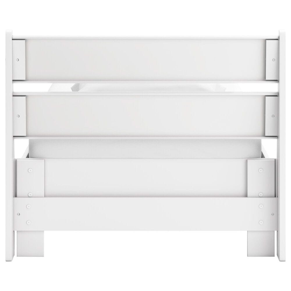 Ashley Socalle Twin Panel Platform Bed in Two-tone, , large