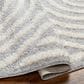 Surya Rodos RDO2330 5"3" x 7" Light Slate, White Area Rug, , large
