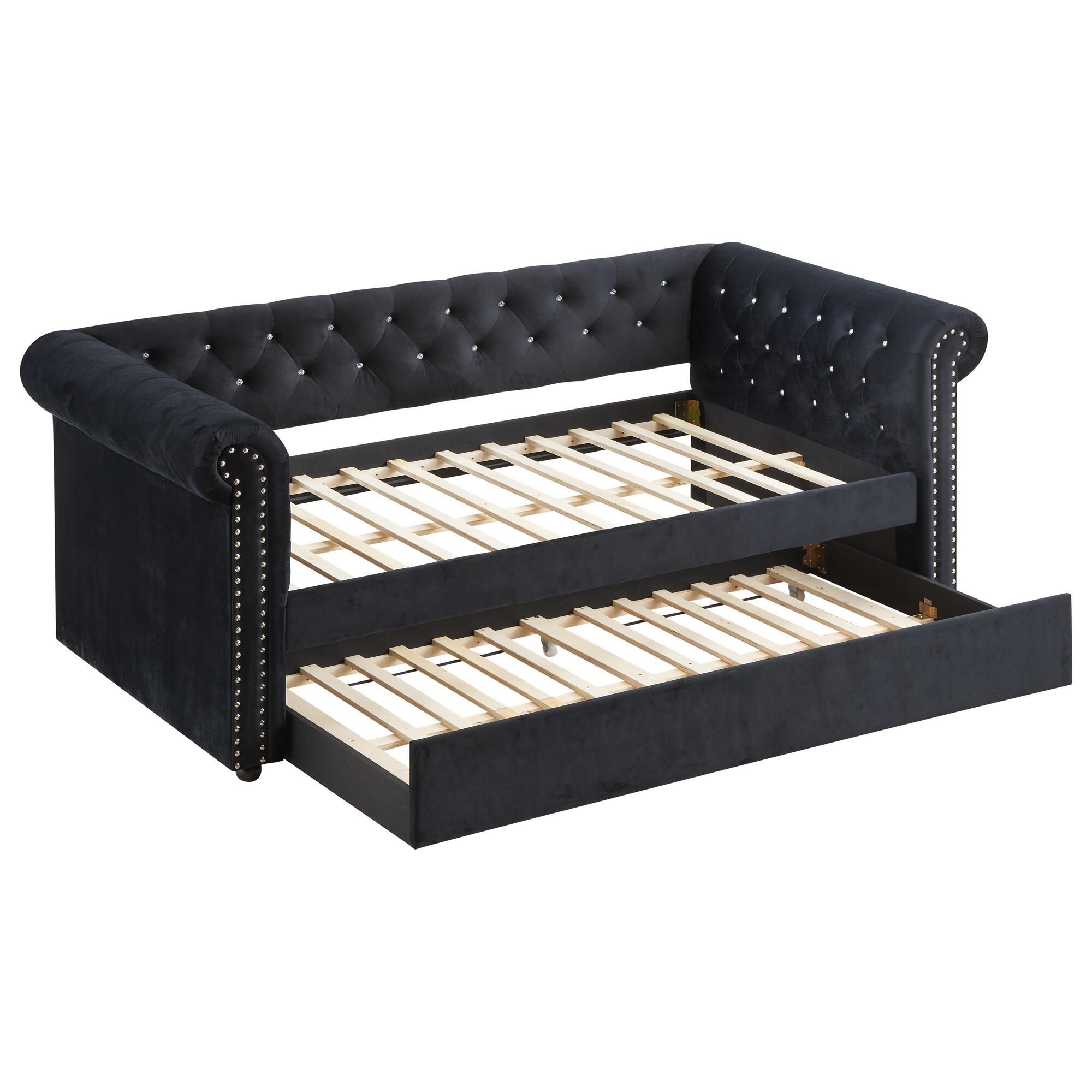 Dayday okさま Amazon.com: SmartDer Wood Full Size Daybed, Day Bed Frame