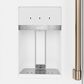 Cafe 27.8 Cu. Ft. Capacity 4-Door Smart French Door Refrigerator in Matte White, , large
