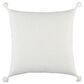 Rizzy Home DFPT19125WH002020 20" Down Filled Pillow in White, , large