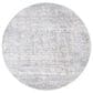 Safavieh Webster WBS330G 6"7" Round Grey and Beige Area Rug, , large
