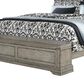Chapel Hill Madison Ridge Queen Storage Bed in Bluff Gray, , large