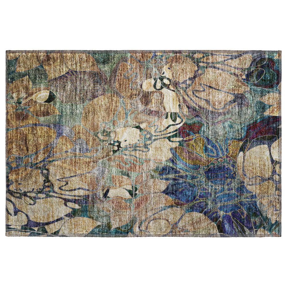 37B Trevi 2"6" x 3"10" Beige Area Rug, , large
