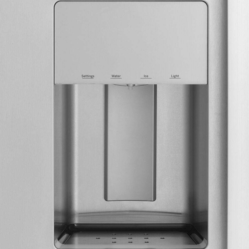 GE Profile 42&quot; Side-by-Side Refrigerator in Fingerprint Resistant Stainless Steel, , large