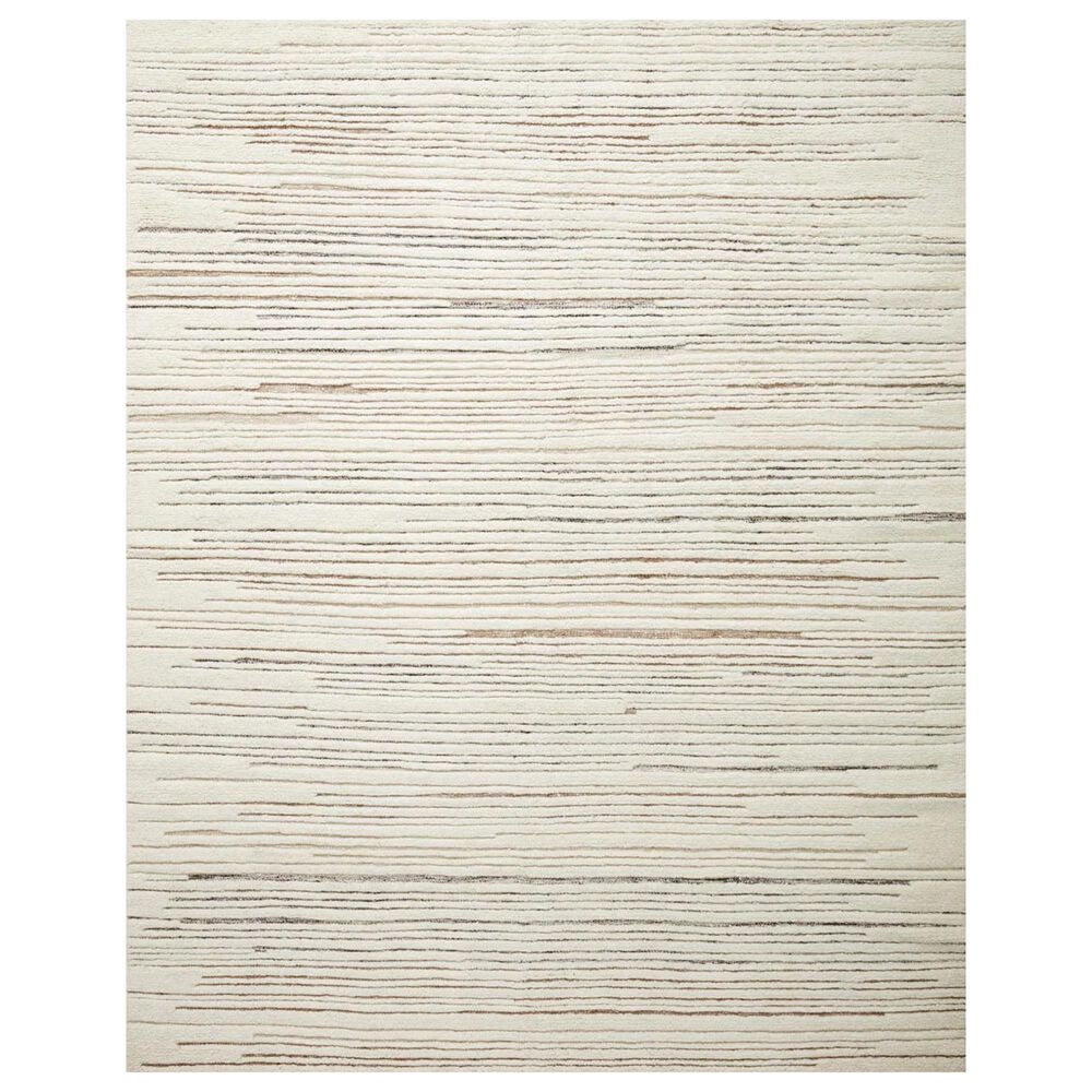 Loloi Bennett 2" x 3" Ivory and Pebble Area Rug, , large