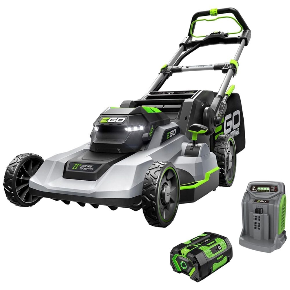 EGO POWER+ 21" Self-Propelled Lawn Mower with Touch Drive with 7.5Ah Battery and 550W Charger, , large