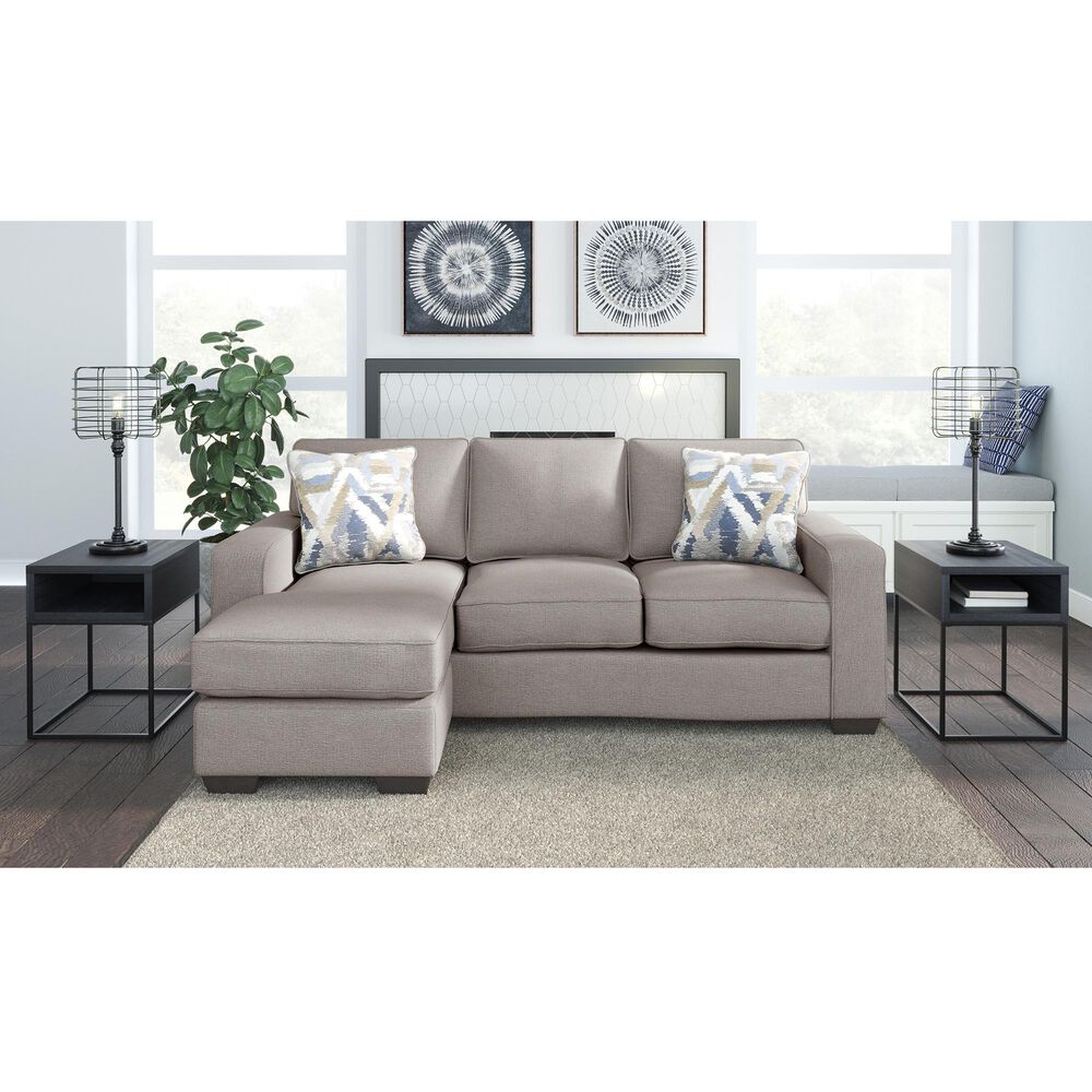 Signature Design by Ashley Greaves 2-Piece Left Facing Sofa Chaise in Stone, , large