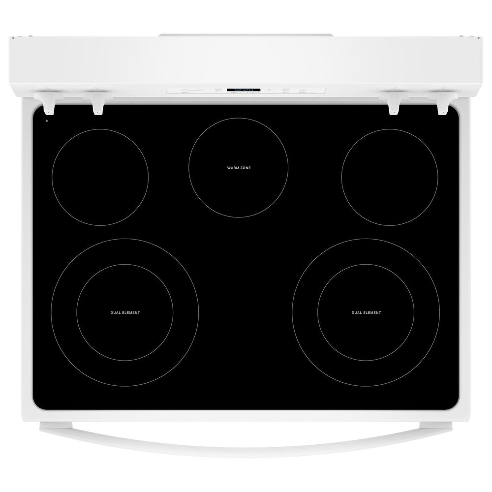 Whirlpool 5.3 Cu. Ft. Freestanding Electric Range with Steam Clean in White, , large