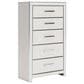 Ashley Zuraleus 5-Piece Queen Upholstered Platform Bedroom Set in Matte White, , large