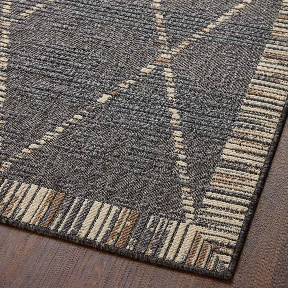 Loloi II Rainier 2&#39;2&quot; x 3&#39;9&quot; Slate and Multicolor Area Rug, , large