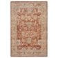 Nourison Sahar SHR02 5"3" x 7"8" Rust Area Rug, , large