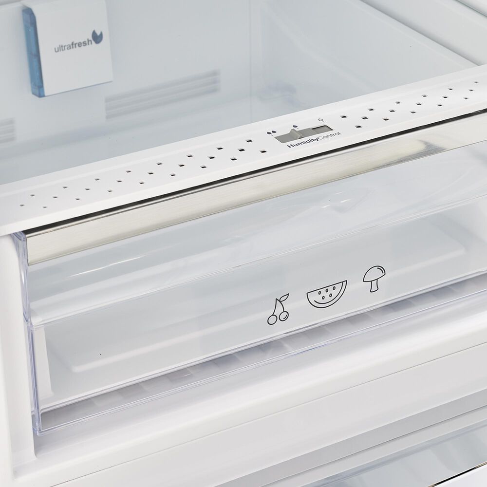 Unique Appliances Classic Retro 12 Cu. Ft. Bottom Freezer Regfrigerator In Marshmallow White, , large