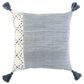 Rizzy Home 20" Pillow Insert in Ivory/Blue, , large