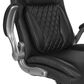 Valor Living Executive Chair with Black Upholstery in Titanium, , large