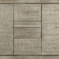 Lexora Home Lafarre 72" Double Bathroom Vanity in Rustic Acacia with 2 cm White Quartz Top and Rectangular Sinks, , large