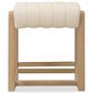 Hooker Furniture Banyon Bay Counter Stool in White Oak and Brushed Brass, , large