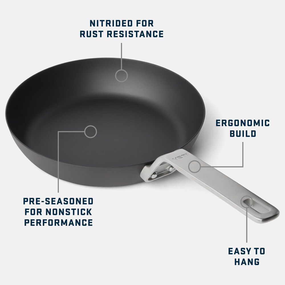 YETI Carbon Steel 10" Pan in Gray, , large