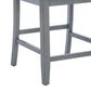 Linon Home Decor Bellevue Counter Stool in Light Grey (Set of 2), , large