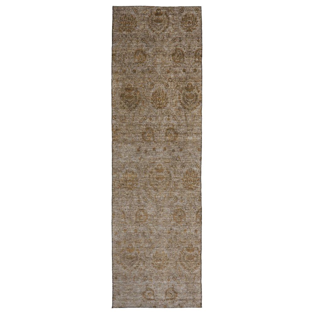 Dalyn Rug Company Burano BU8 2"3" x 7"6" Brown Indoor/Outdoor Runner, , large