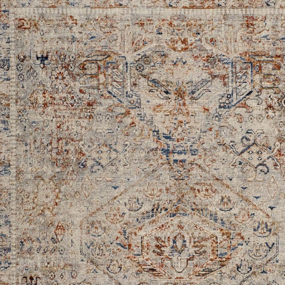 Feizy Kaia 3&#39; x 5&#39; Gray and Multicolor Area Rug, , large