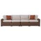 Ashley Dolan Creek 4-Piece Outdoor Sectional in Beige, , large