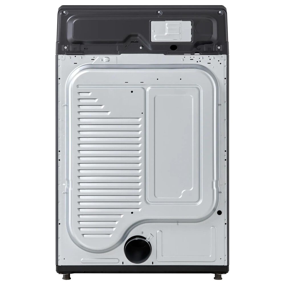LG 7.3 Cu. Ft. Ultra Large Capacity Smart Electric Dryer in Platinum Black, , large