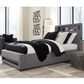 Ashley Verishaw Full Platform Upholstered Bed in Gray, , large