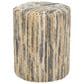 Maple and Jade Banana Leaf Woven End Table in Black, Brown, Light Brown and White, , large