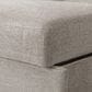 Lifestyle Solutions Haddington Stationary Convertible Sleeper Sofa with Chaise in Flax, , large