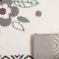 Safavieh Carousel CRK187 4" x 6" Ivory and Pink Kids  Area Rug, , large
