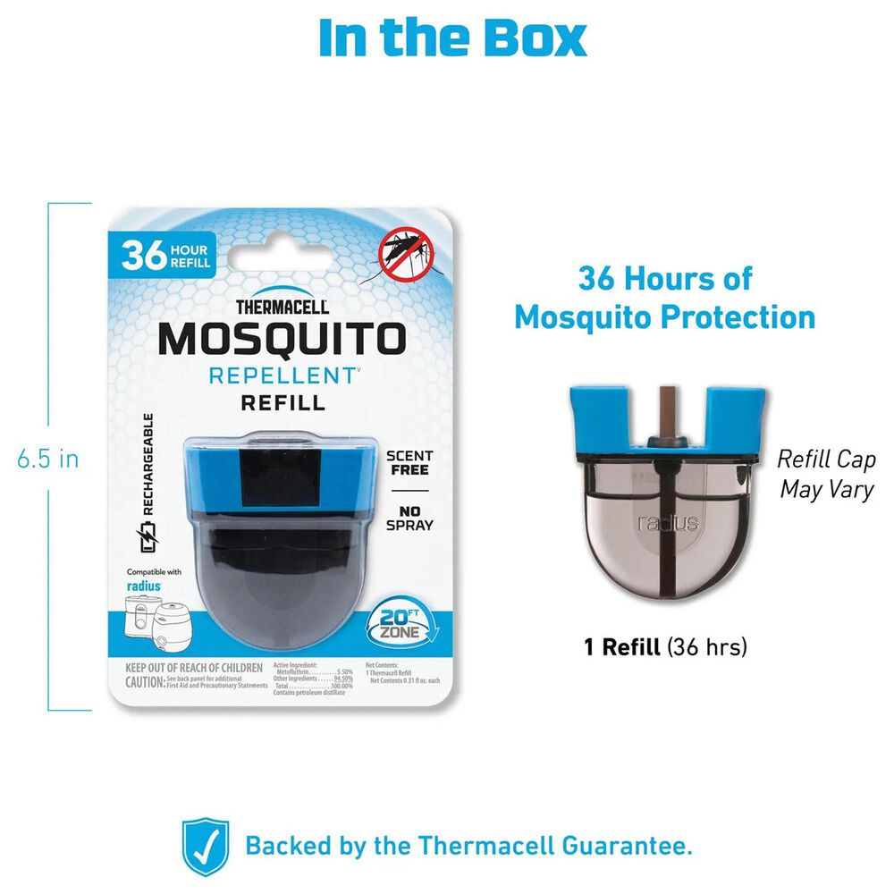 Thermacell 36 Hours Mosquito Repellent Refill in Black and Blue, , large